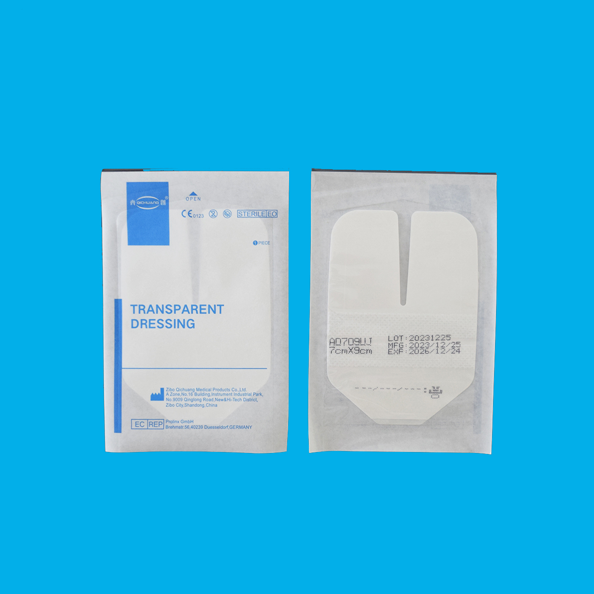 A0709UJ - ISO CE MDR Medical Advanced I.V. Securement Dressing Strengthening type