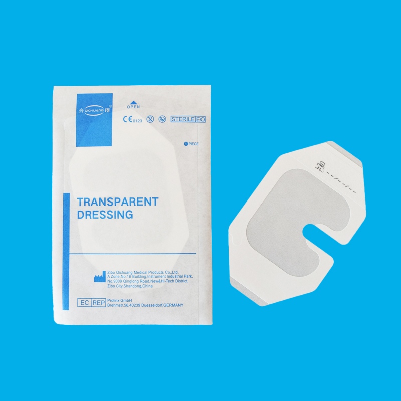A0607MU - ISO CE MDR Medical Transparent Sterile IV Cannula Fixing Dressing
