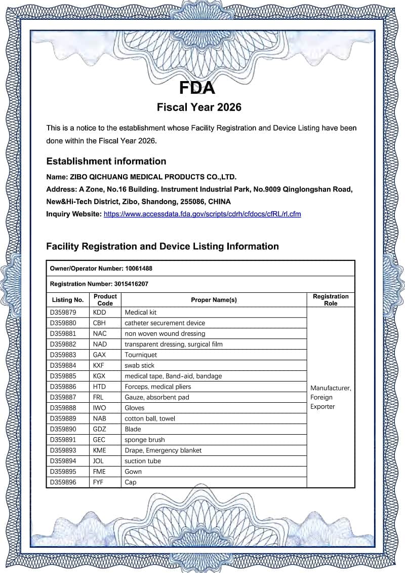 FDA Registration