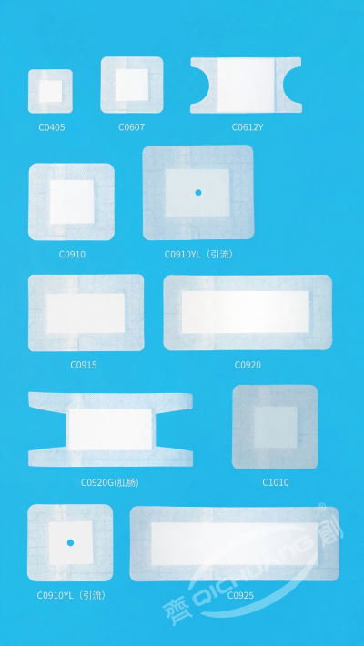 non woven wound island dressing(400 710)